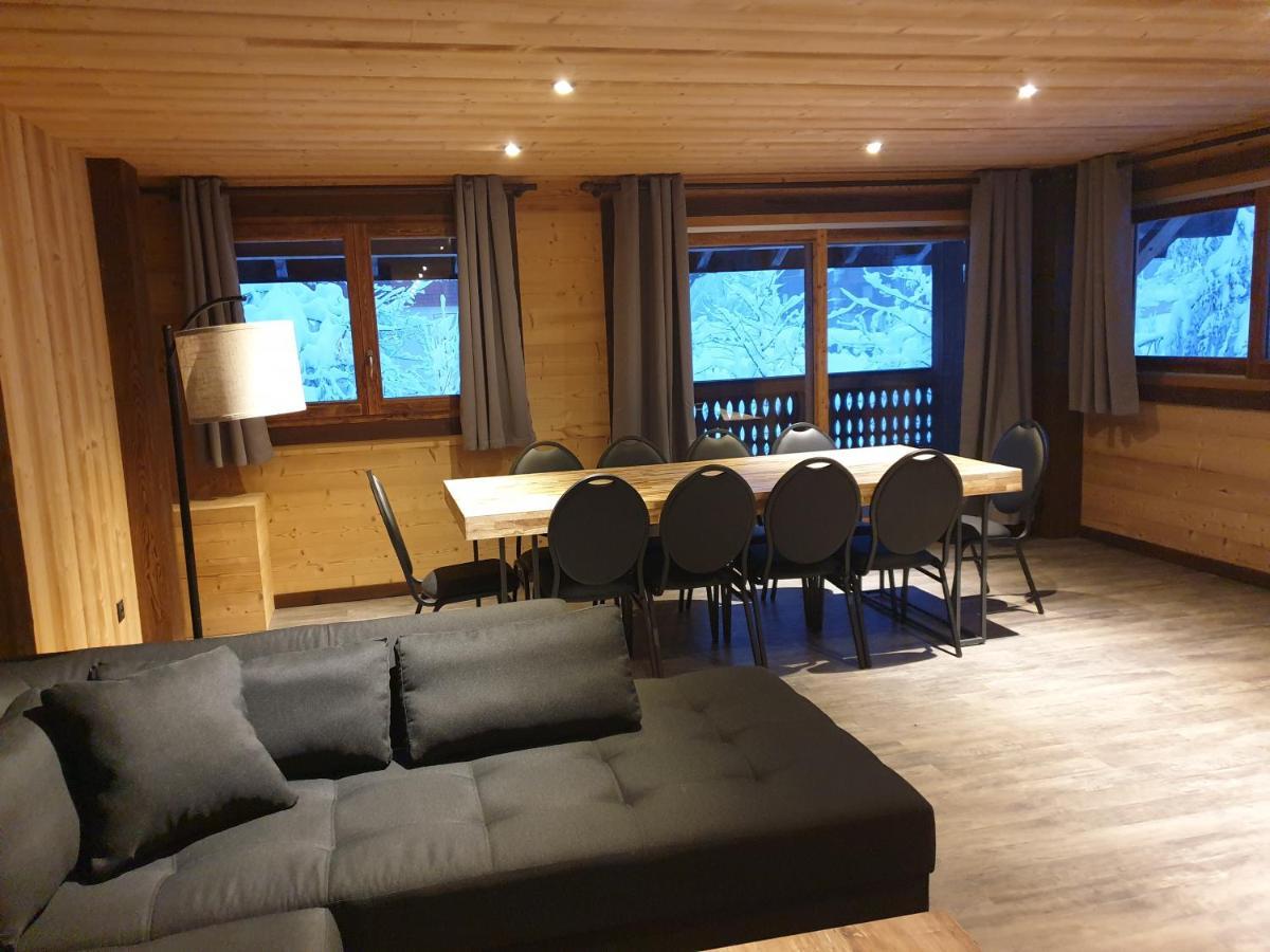 Chalet Les Cerfs Châtel Esterno foto