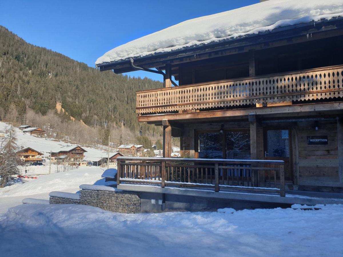 Chalet Les Cerfs Châtel Esterno foto