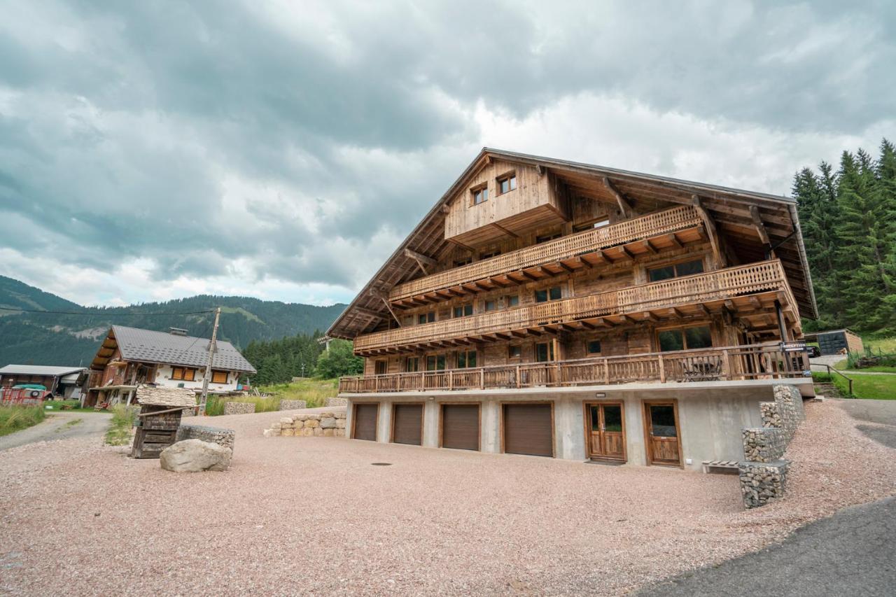 Chalet Les Cerfs Châtel Esterno foto