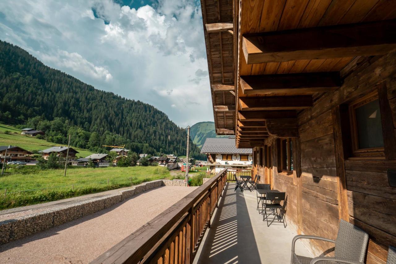 Chalet Les Cerfs Châtel Esterno foto