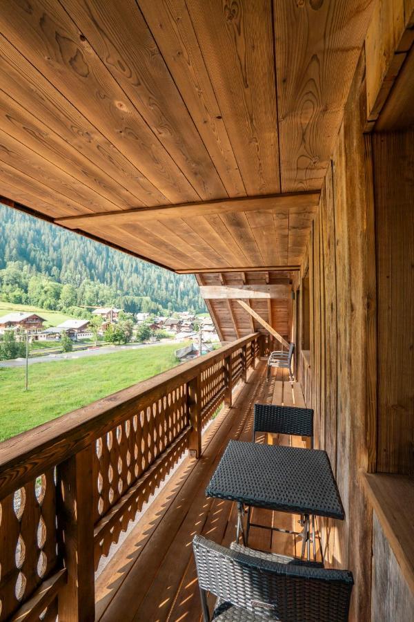 Chalet Les Cerfs Châtel Esterno foto