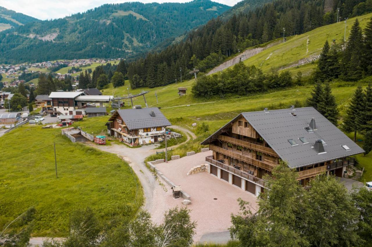 Chalet Les Cerfs Châtel Esterno foto