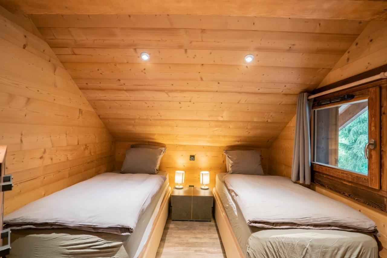 Chalet Les Cerfs Châtel Esterno foto