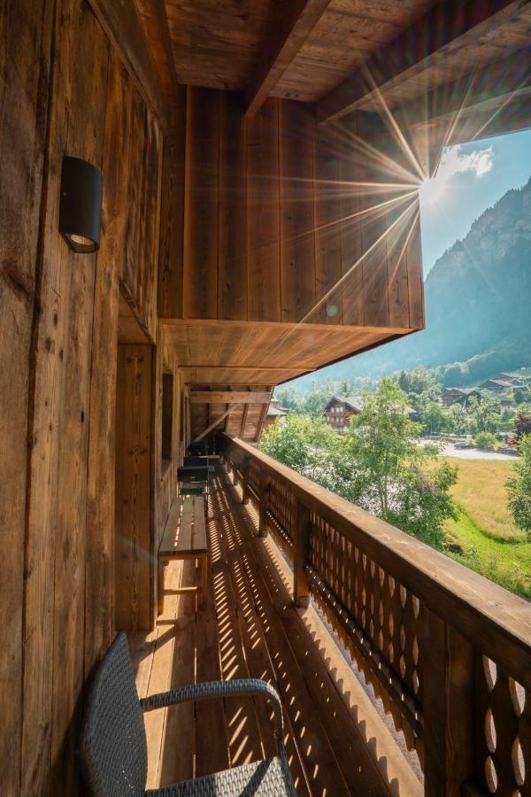 Chalet Les Cerfs Châtel Esterno foto